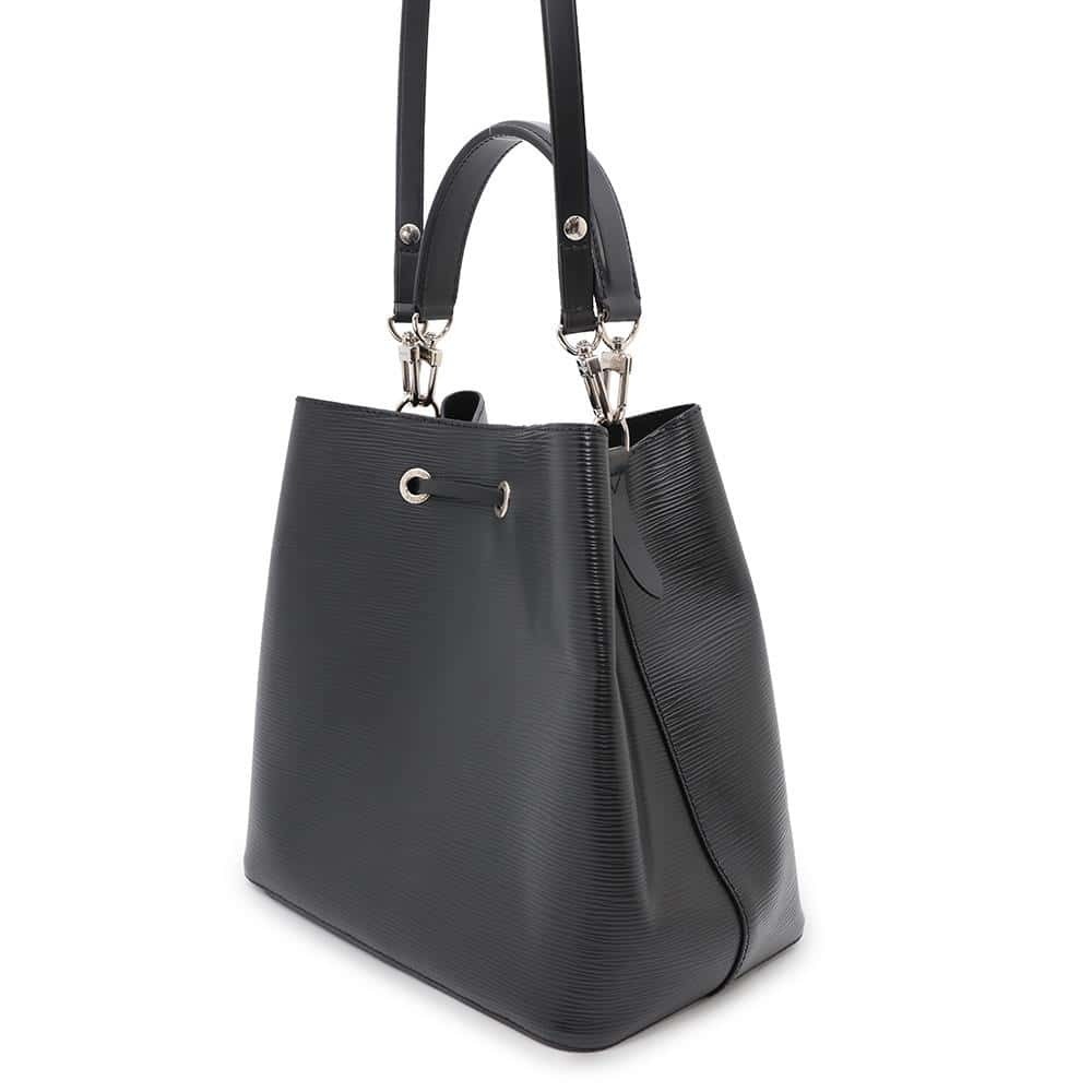Louis Vuitton Epi Bag Handbag Shoulder Black NeoNoe